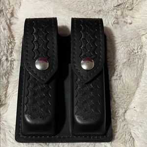 GLO Jeans Black Belt Bag